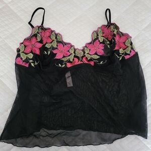 NWT Cacique Floral Lingerie Top